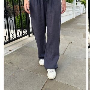 Brandy Melville Blush linen blend pants